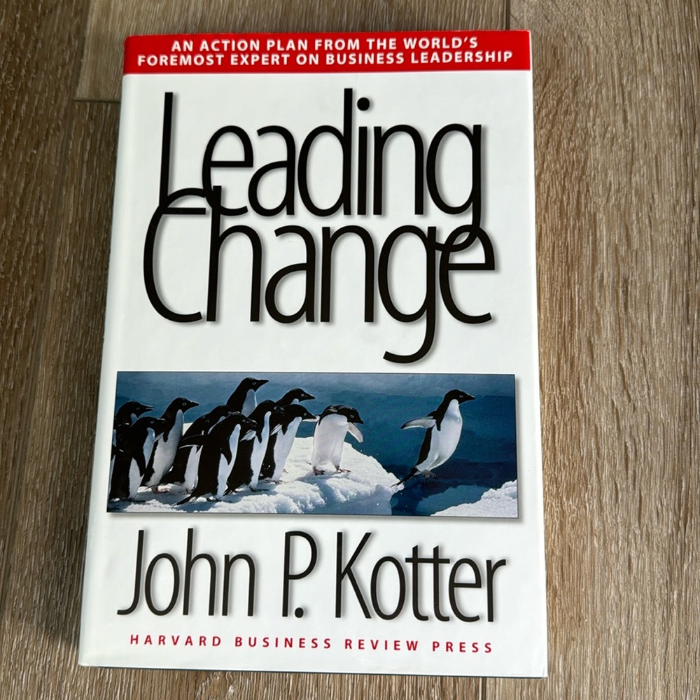 Hardcover Book~. Leading Change by John P. Kotter